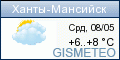 GISMETEO.RU: погода в г. Ханты-Мансийск